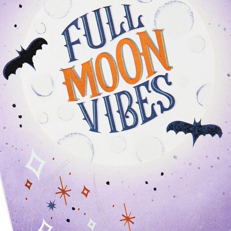 Hallmark Full Moon Vibes Halloween Card
