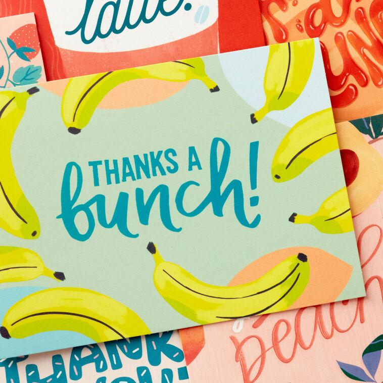 Hallmark Fun Foods Thank-You Note Cards Pack Of 36