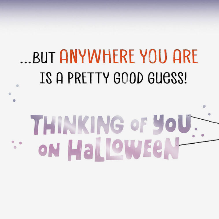 Hallmark Fun Is Wherever You Are Halloween Card