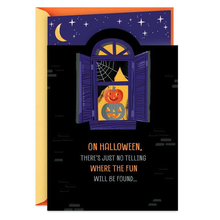hallmark Fun Is Wherever You Are Halloween Card