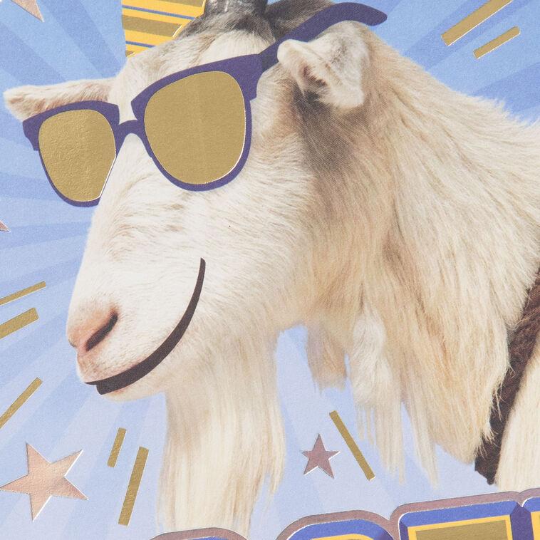 Hallmark G.O.A.T. Funny Birthday Card