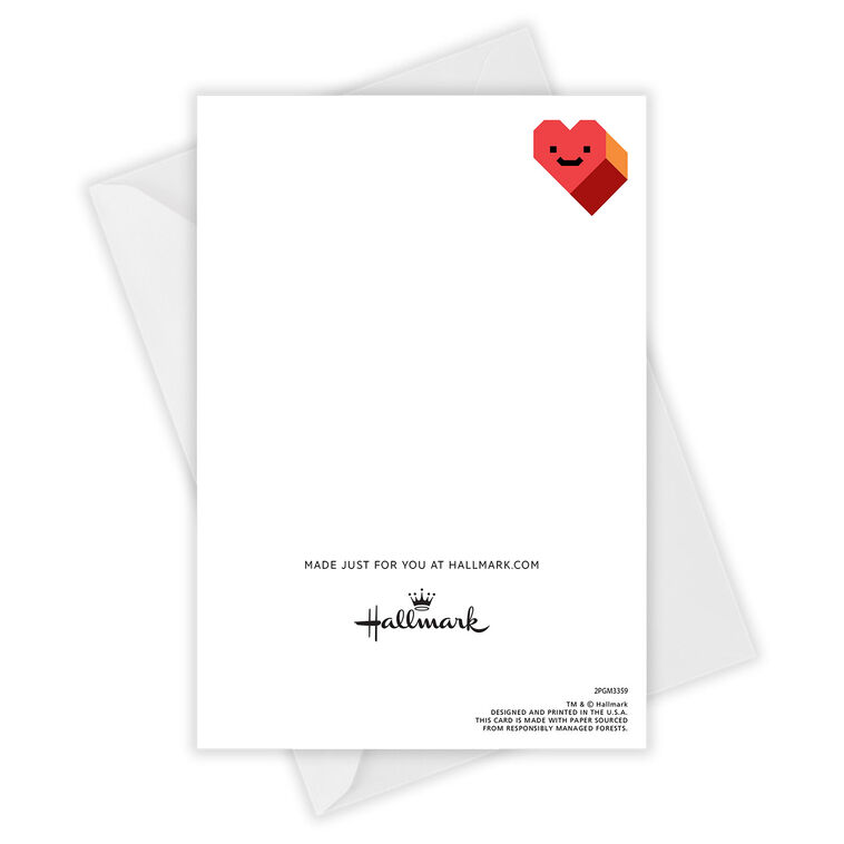 Hallmark Gamer Custom Love Card