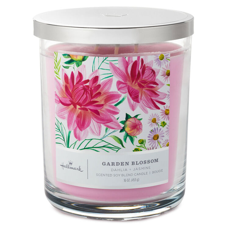 hallmark Garden Blossom 3-Wick Jar Candle 16 oz