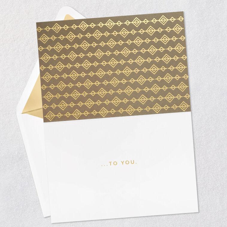 Hallmark Geometric Happy Wishes Birthday Card