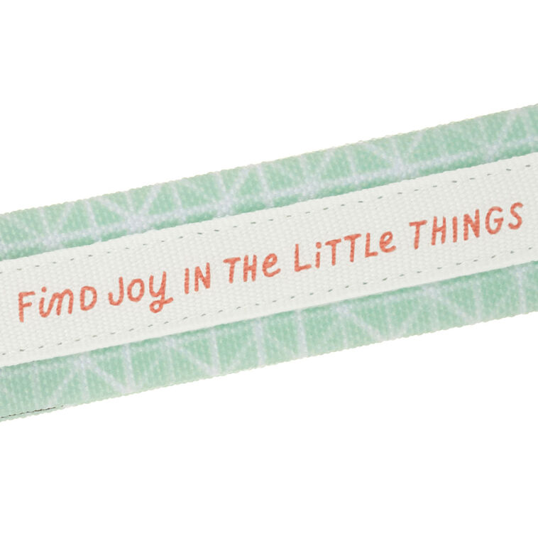 Hallmark Geometric Pastel Wrist Strap Key Ring