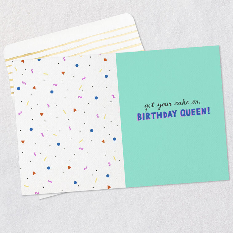 Hallmark Get Your Cake On Birthday Card For Her