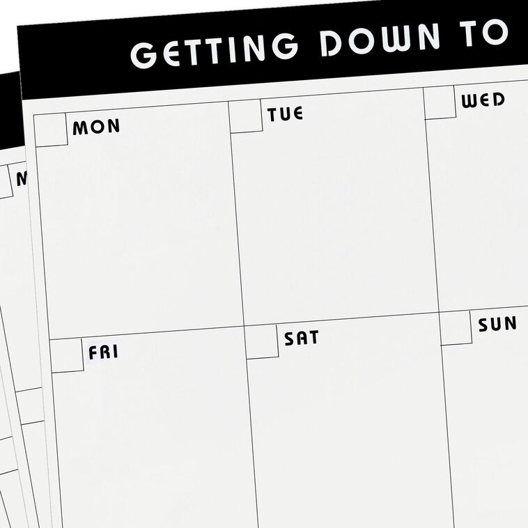 Hallmark Getting Down To Business Large Memo Pad