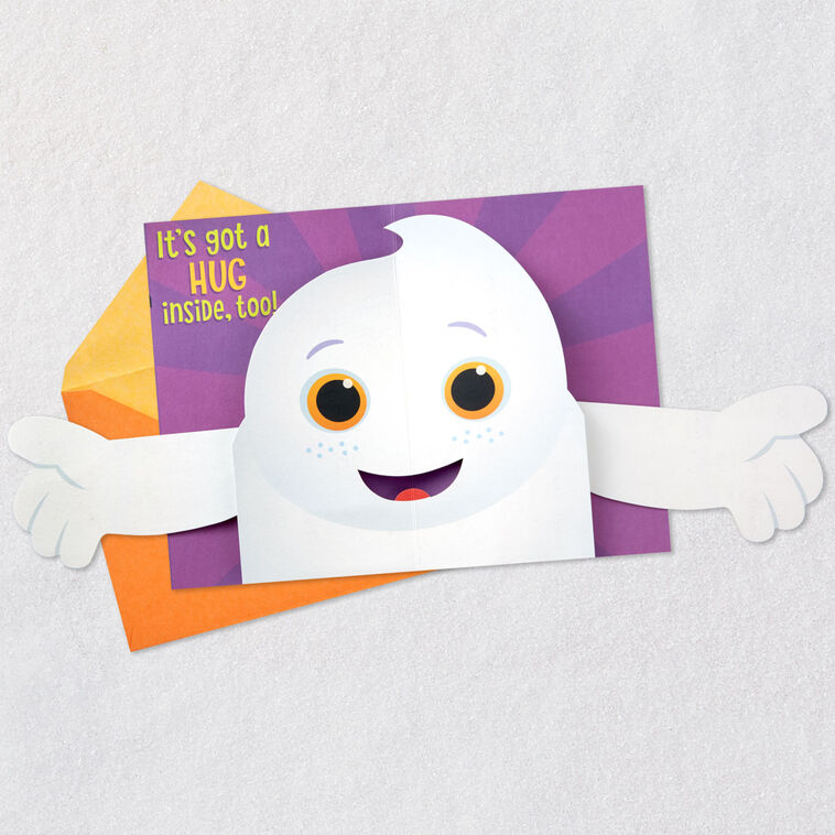 Hallmark Ghost Hug Pop-Up Halloween Card For Kids