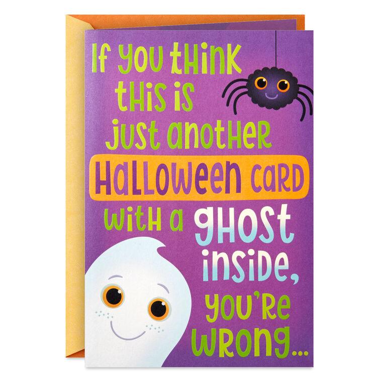 hallmark Ghost Hug Pop-Up Halloween Card for Kids