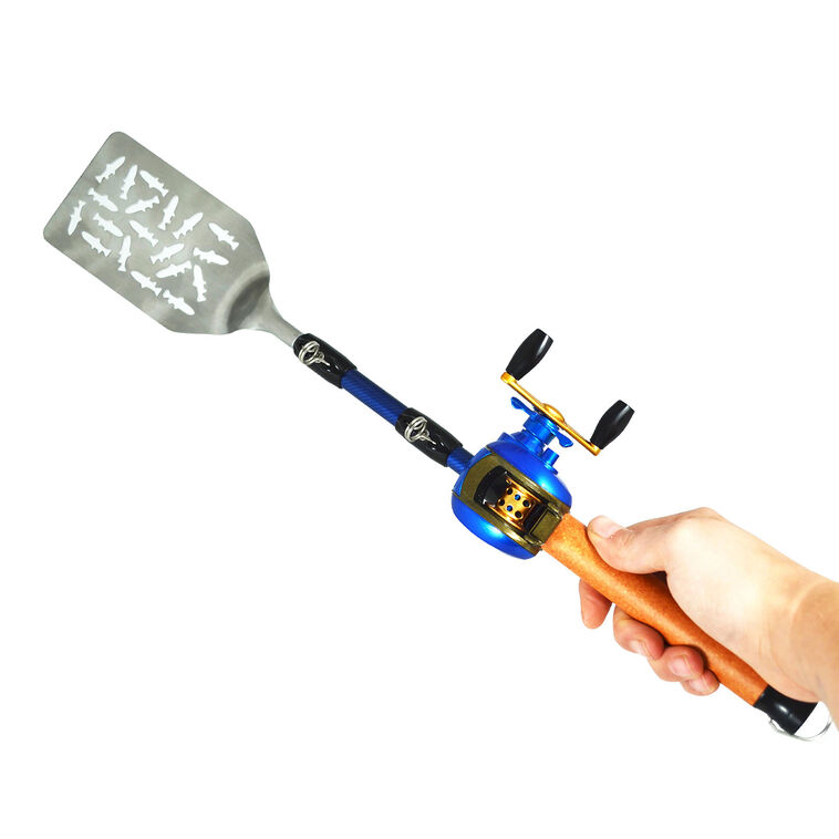 Hallmark Gibson Bait Cast Fishing Pole BBQ Spatula