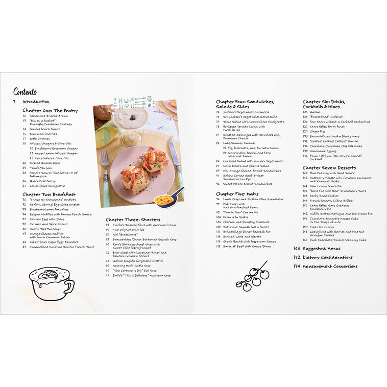 Hallmark Gilmore Girls Sookie's Recipe Book