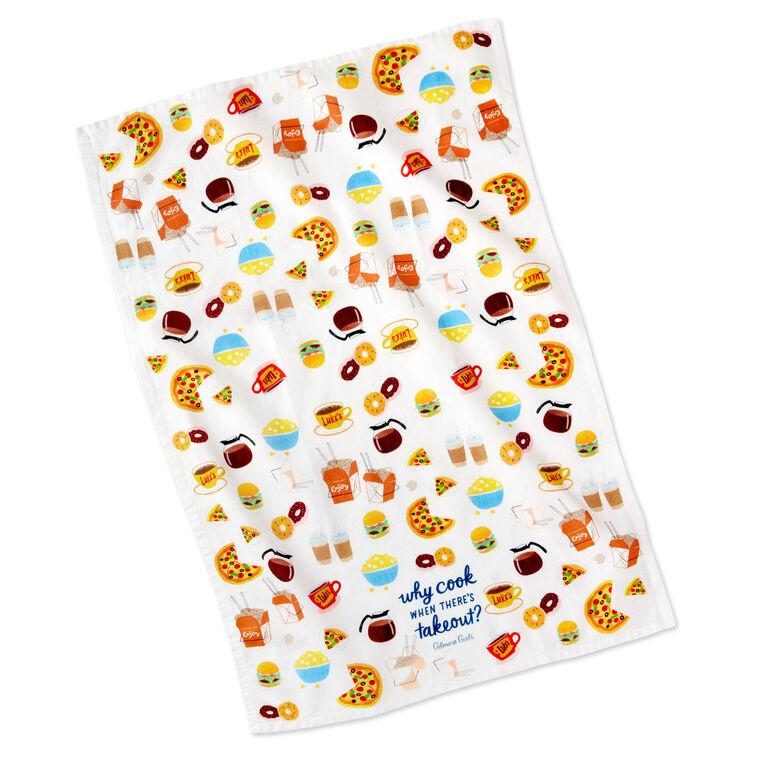 Hallmark Gilmore Girls Why Cook Tea Towel