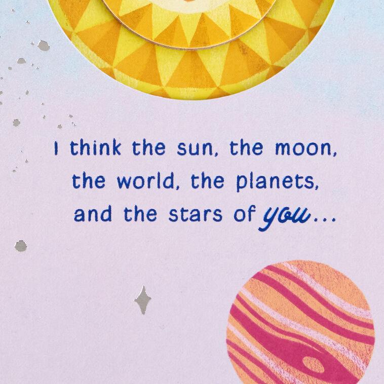 Hallmark Glad You're In My Universe Birthday Card