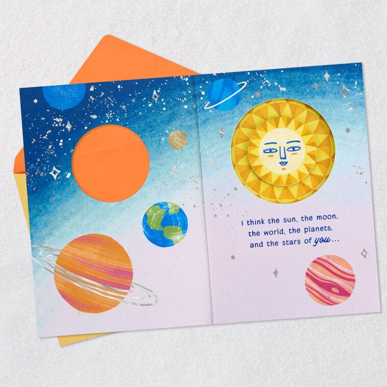 Hallmark Glad You're In My Universe Birthday Card