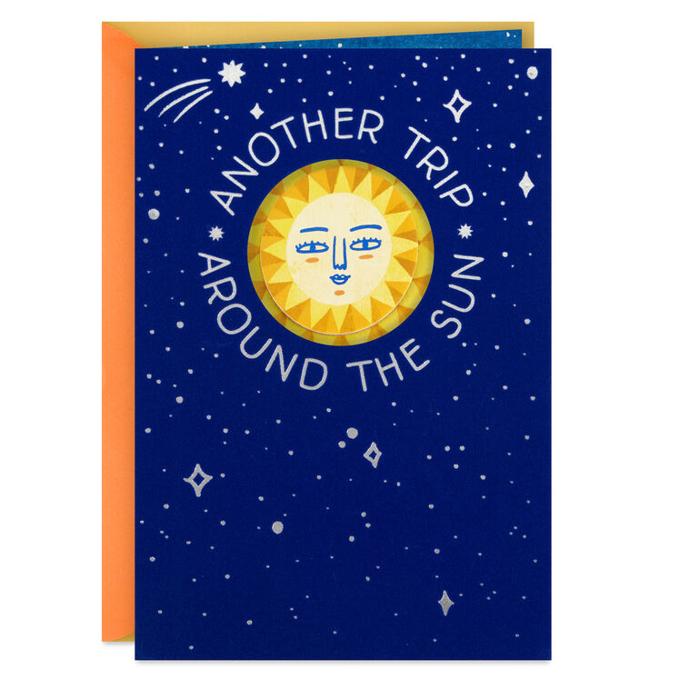 hallmark Glad You're in My Universe Birthday Card