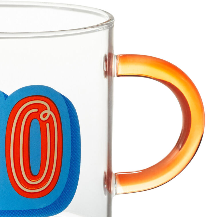 Hallmark Glass 50th Birthday Mug 17.5 Oz