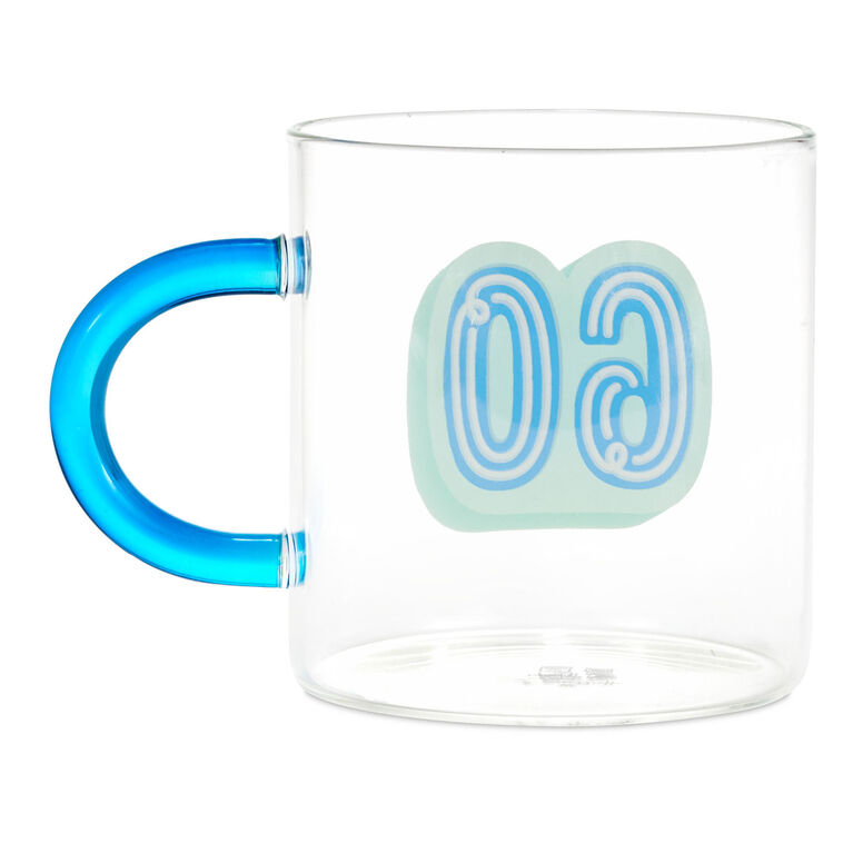Hallmark Glass 60th Birthday Mug 17.5 Oz