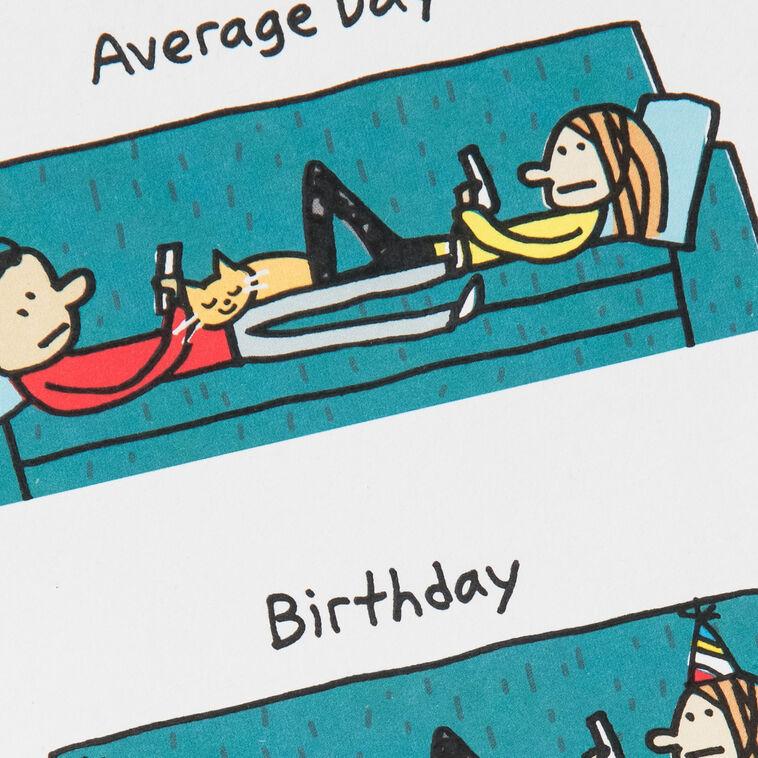 Hallmark Go A Little Crazy Funny Birthday Card