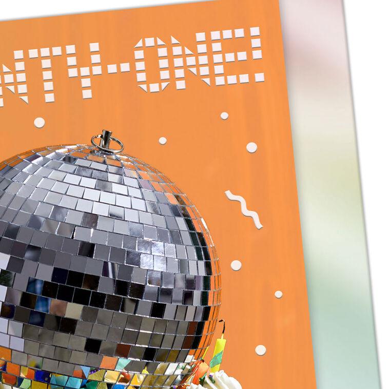 Hallmark Go All Out 21st Birthday Card