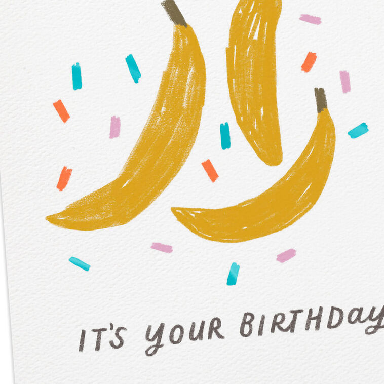 Hallmark Go Bananas Funny Birthday Card
