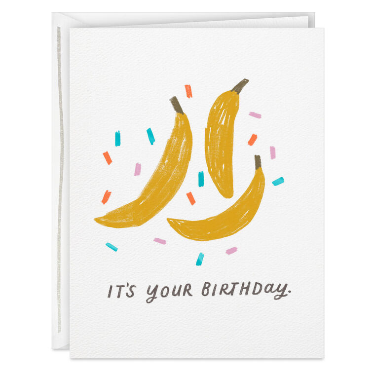 hallmark Go Bananas Funny Birthday Card