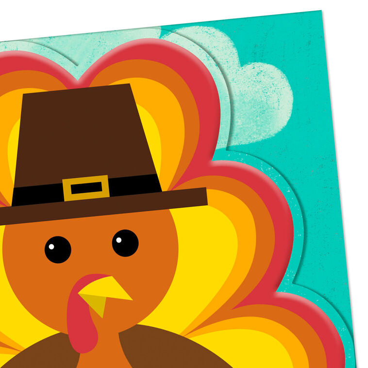 Hallmark Gobbles Of Fun Thanksgiving Card