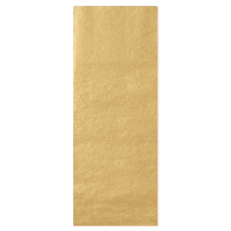 hallmark Gold Tissue Paper 5 sheets