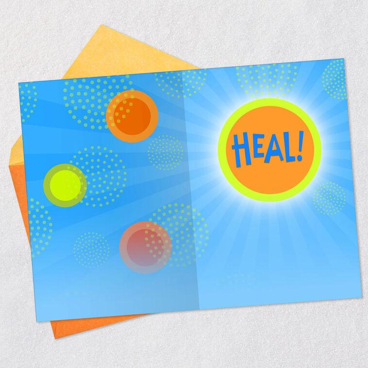 Hallmark Golden Retriever Heal Get Well Card