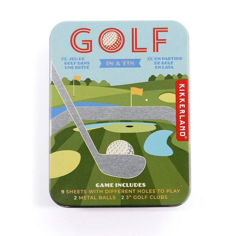 hallmark Golf in a Tin Game