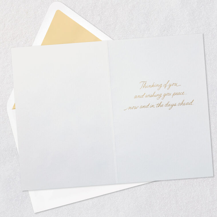 Hallmark Good-Bye Isn't Forever Sympathy Card
