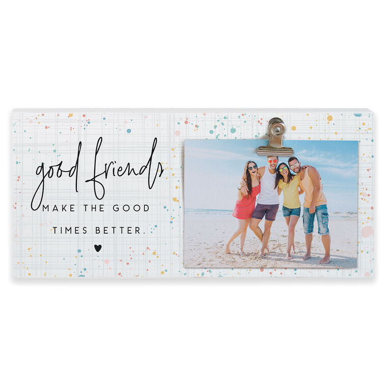 hallmark Good Friends Clip Picture Frame 3x5