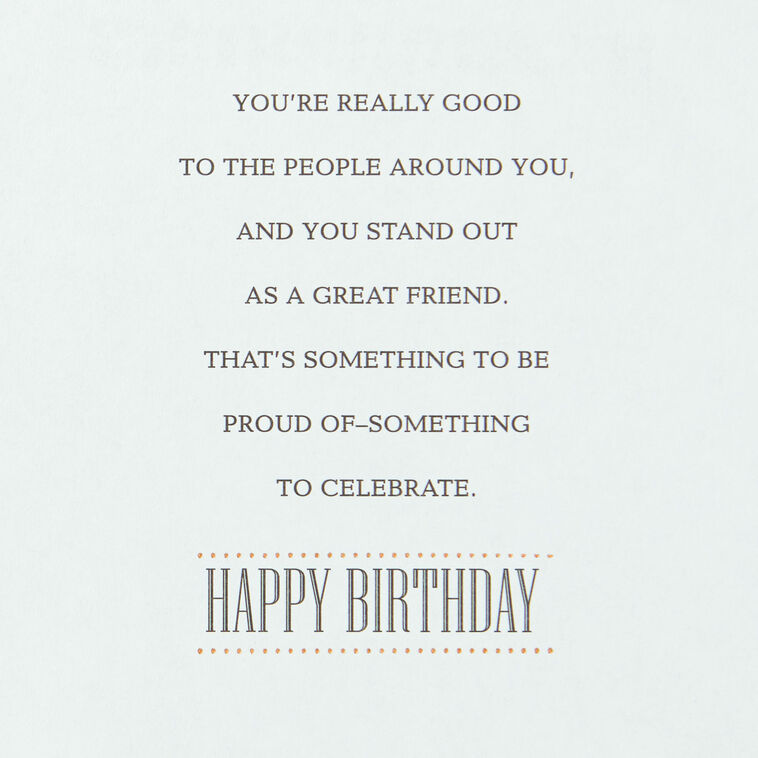 Hallmark Good Man Good Heart Birthday Card For Him