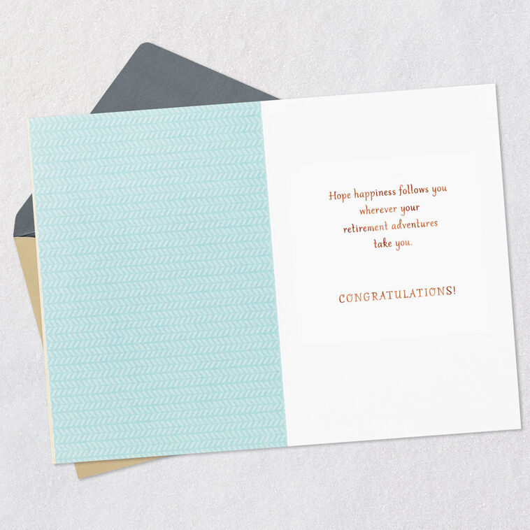 Hallmark Good Times Ahead Retirement Card