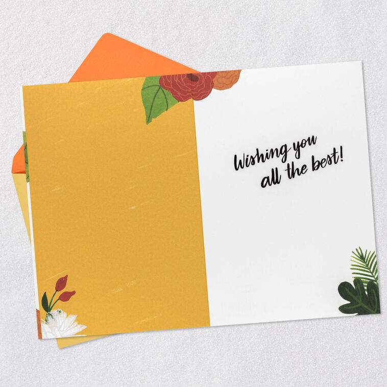 Hallmark Good Wishes And Good Vibes Goodbye Card