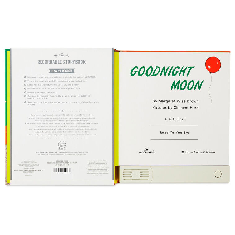 Hallmark Goodnight Moon Recordable Storybook