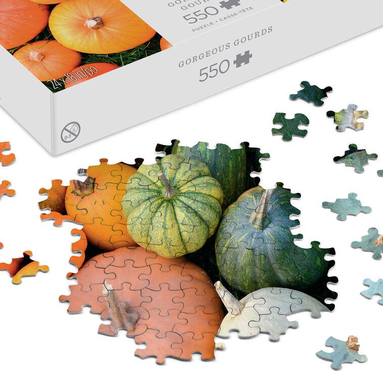 Hallmark Gorgeous Gourds 550-Piece Jigsaw Puzzle