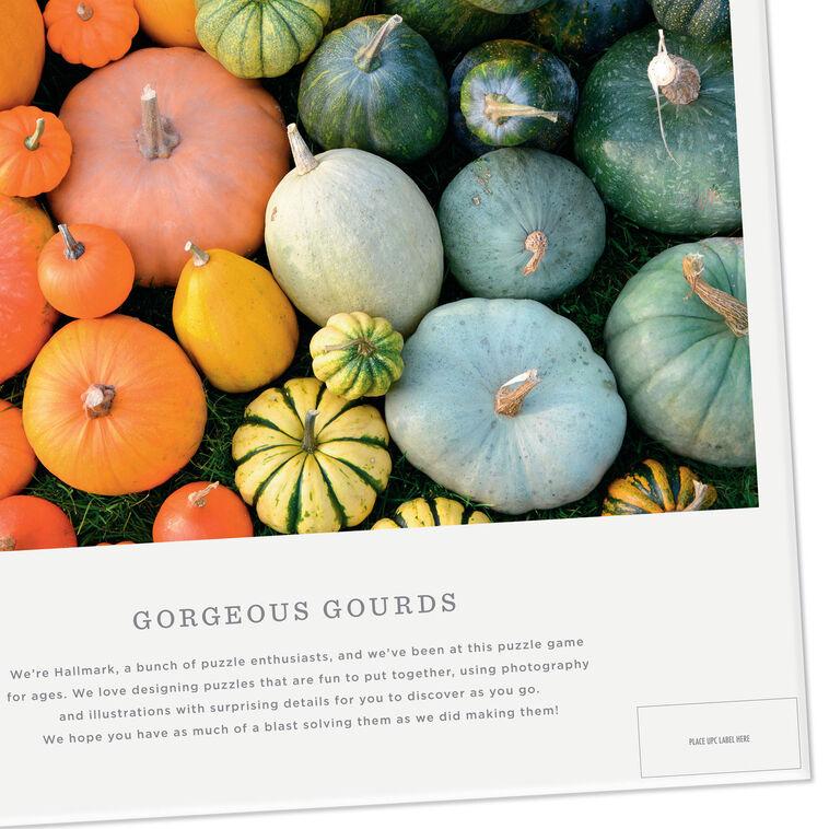 Hallmark Gorgeous Gourds 550-Piece Jigsaw Puzzle