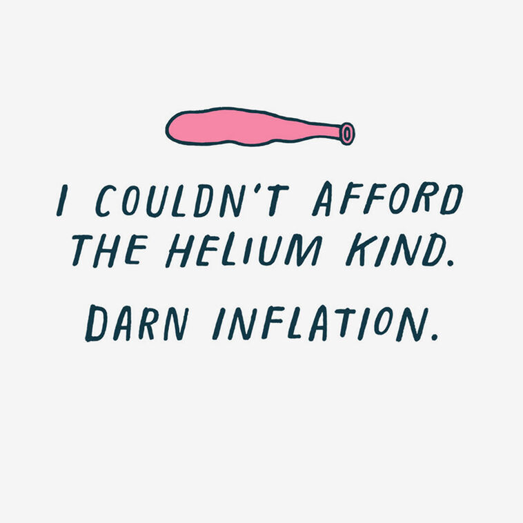 Hallmark Got You Some Balloons Funny Birthday Card