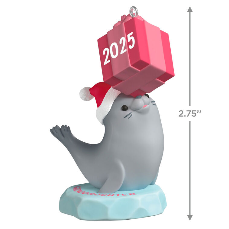 Hallmark Granddaughter Seal 2025 Ornament