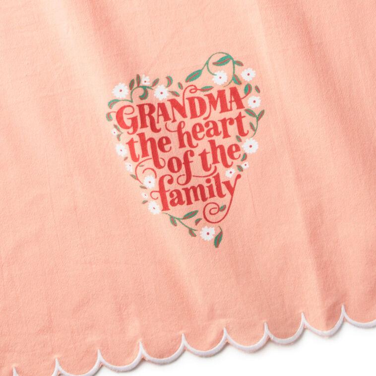 Hallmark Grandma Heart Of The Home Tea Towel 18x26