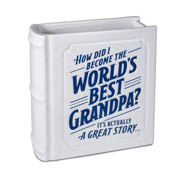 hallmark Grandpa Story Book Desk Accessory