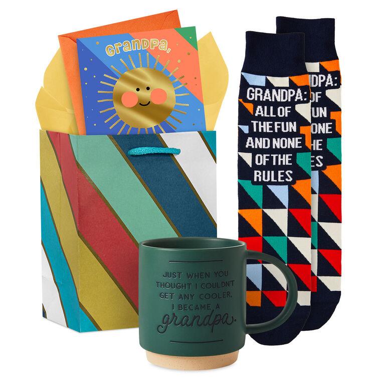 hallmark Grandpas Rule Birthday Gift Set
