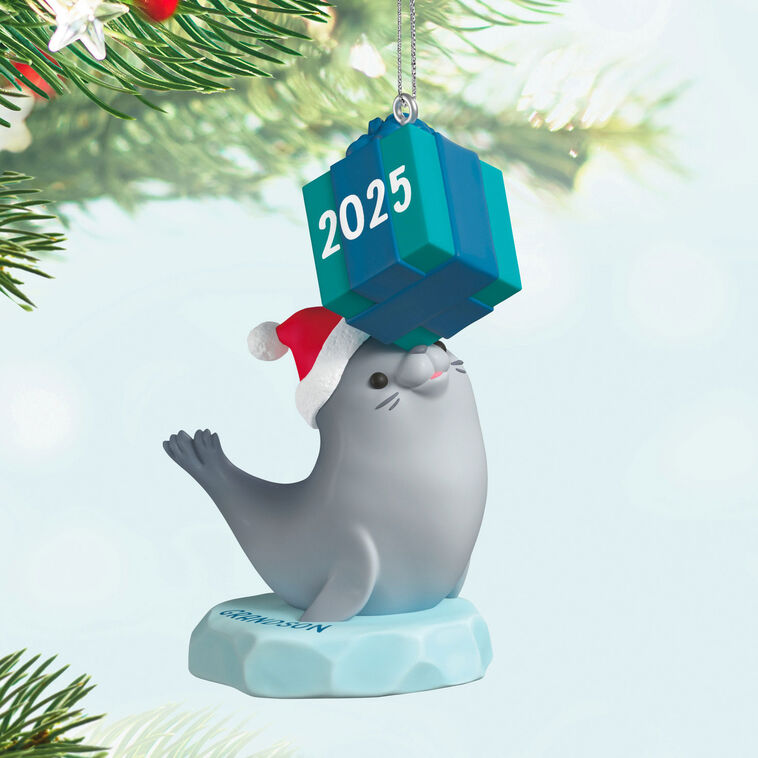 Hallmark Grandson Seal 2025 Ornament