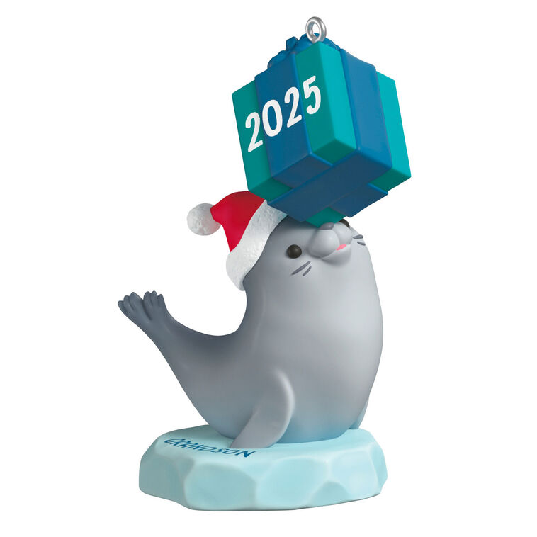 hallmark Grandson Seal 2025 Ornament