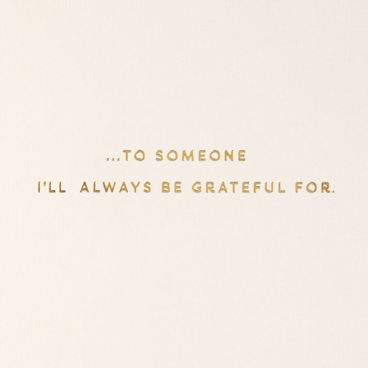 Hallmark Grateful For You Thanksgiving Card