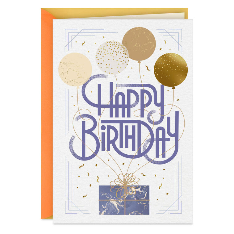 hallmark Grateful to Work With You Birthday Card
