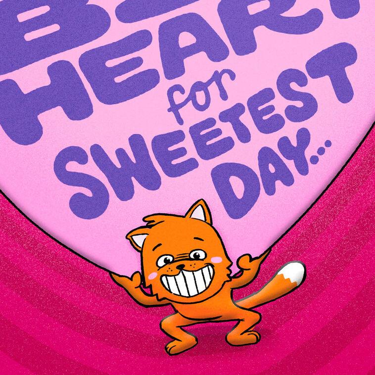 Hallmark Great Big Heart Funny Sweetest Day Card