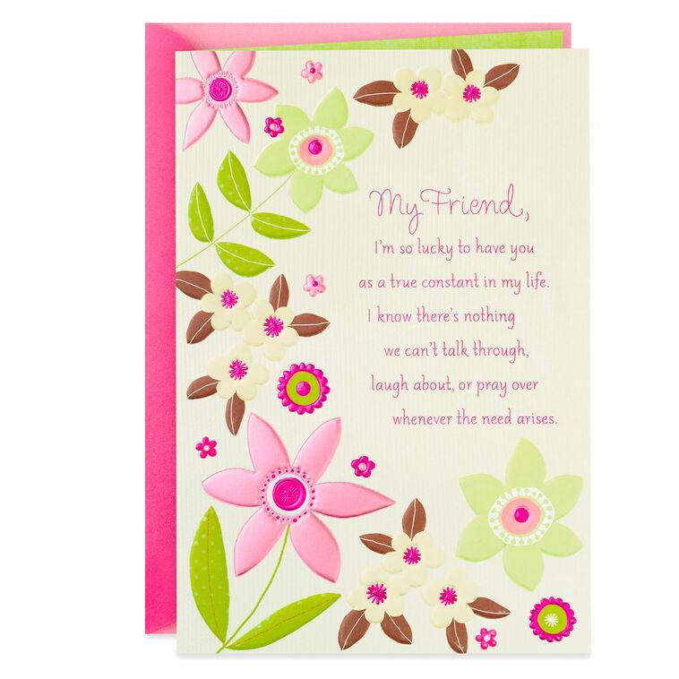 hallmark Great Girlfriend Birthday Card for Friend