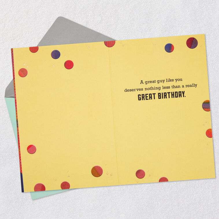 Hallmark Great Guy Birthday Card For Him