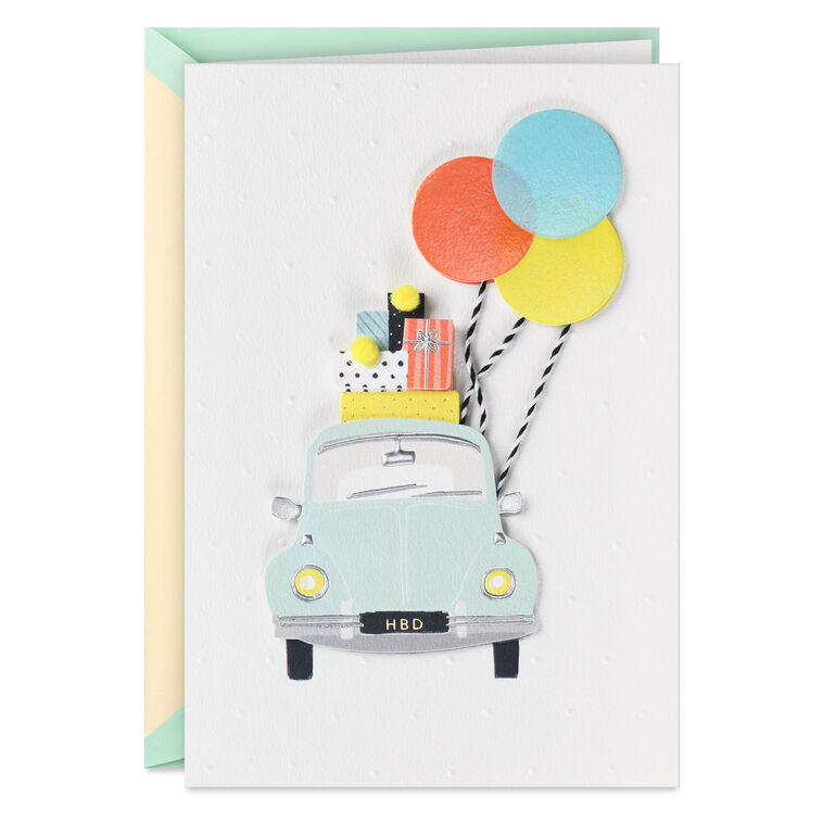 hallmark Great Journeys Ahead Birthday Card